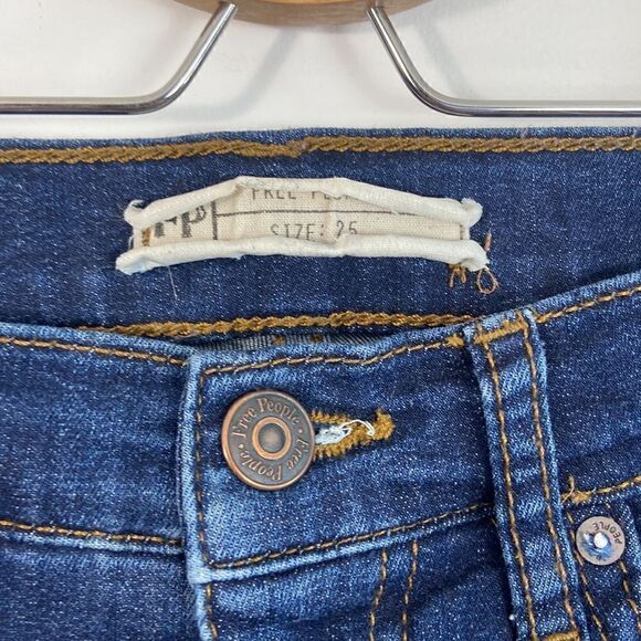 Free People Busted Knee Skinny Jeans Size 25 - Picture 6 of 12